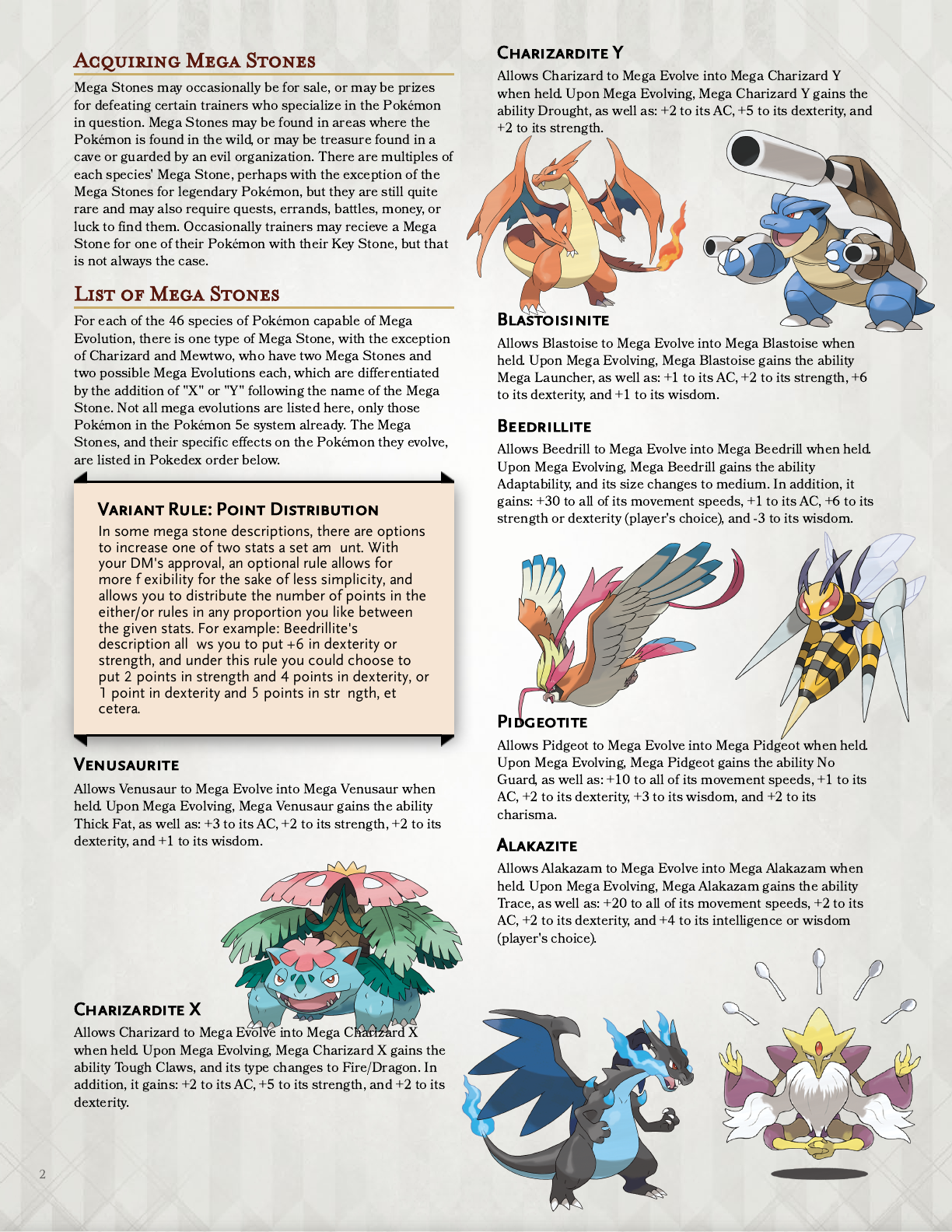 Poké-Agenda: Mega Evoluções – Pokémon Mythology