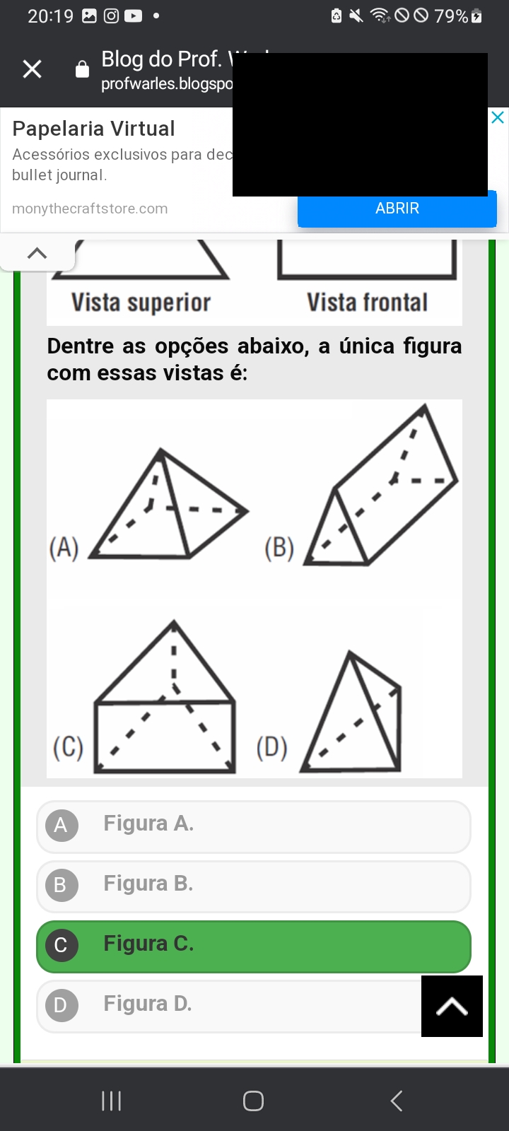 QUIZ DE MATEMÁTICA 9 ANO - Matemática