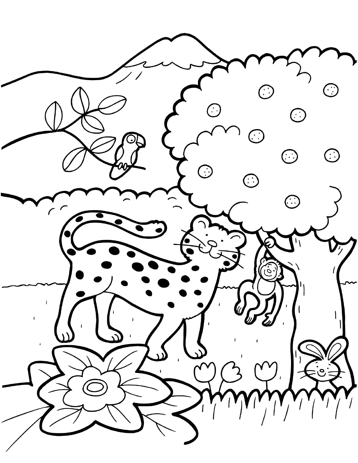 Coloring page - Muralha de Fogo