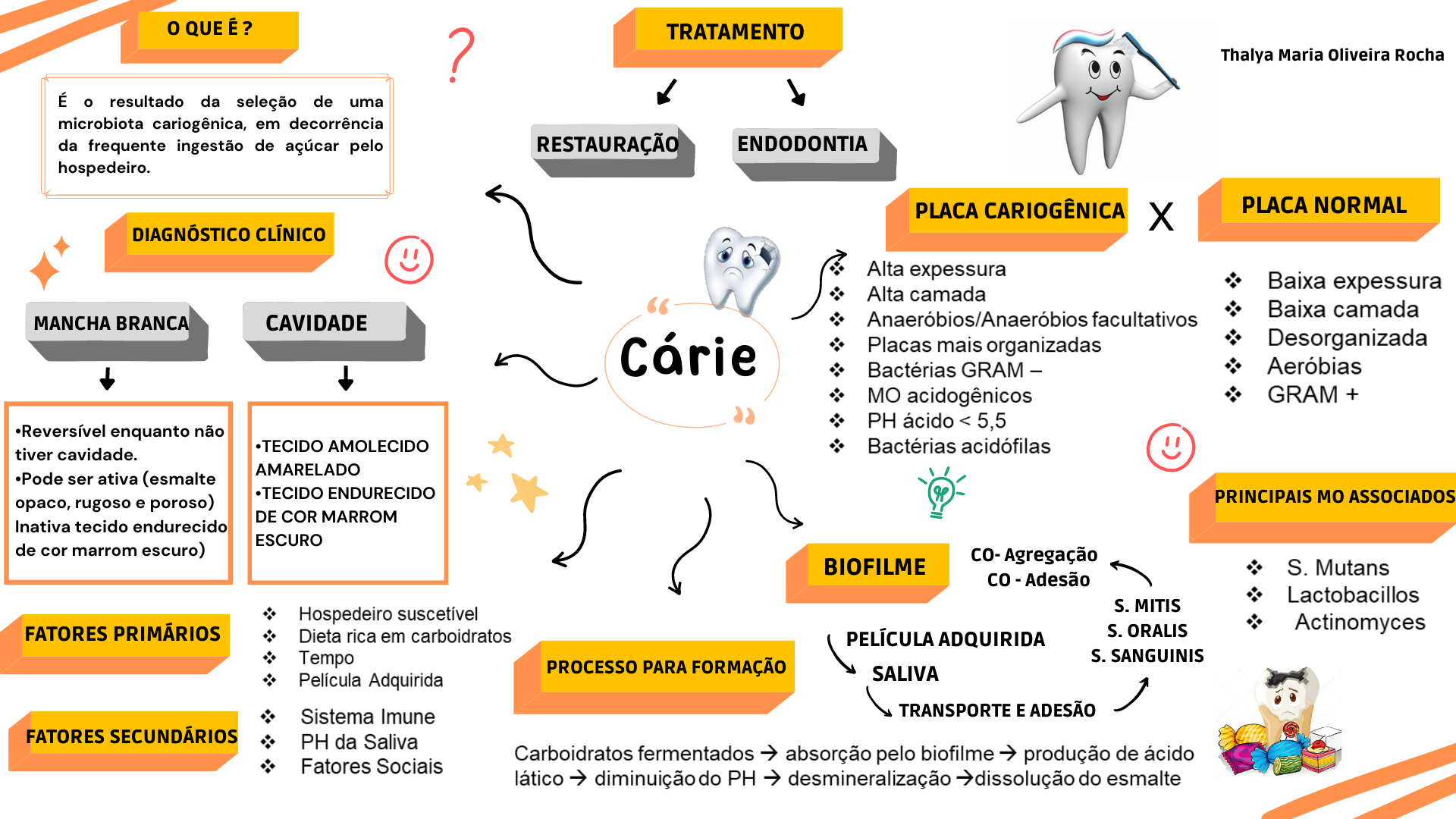 Mapa Mental Da C Rie Microbiologia