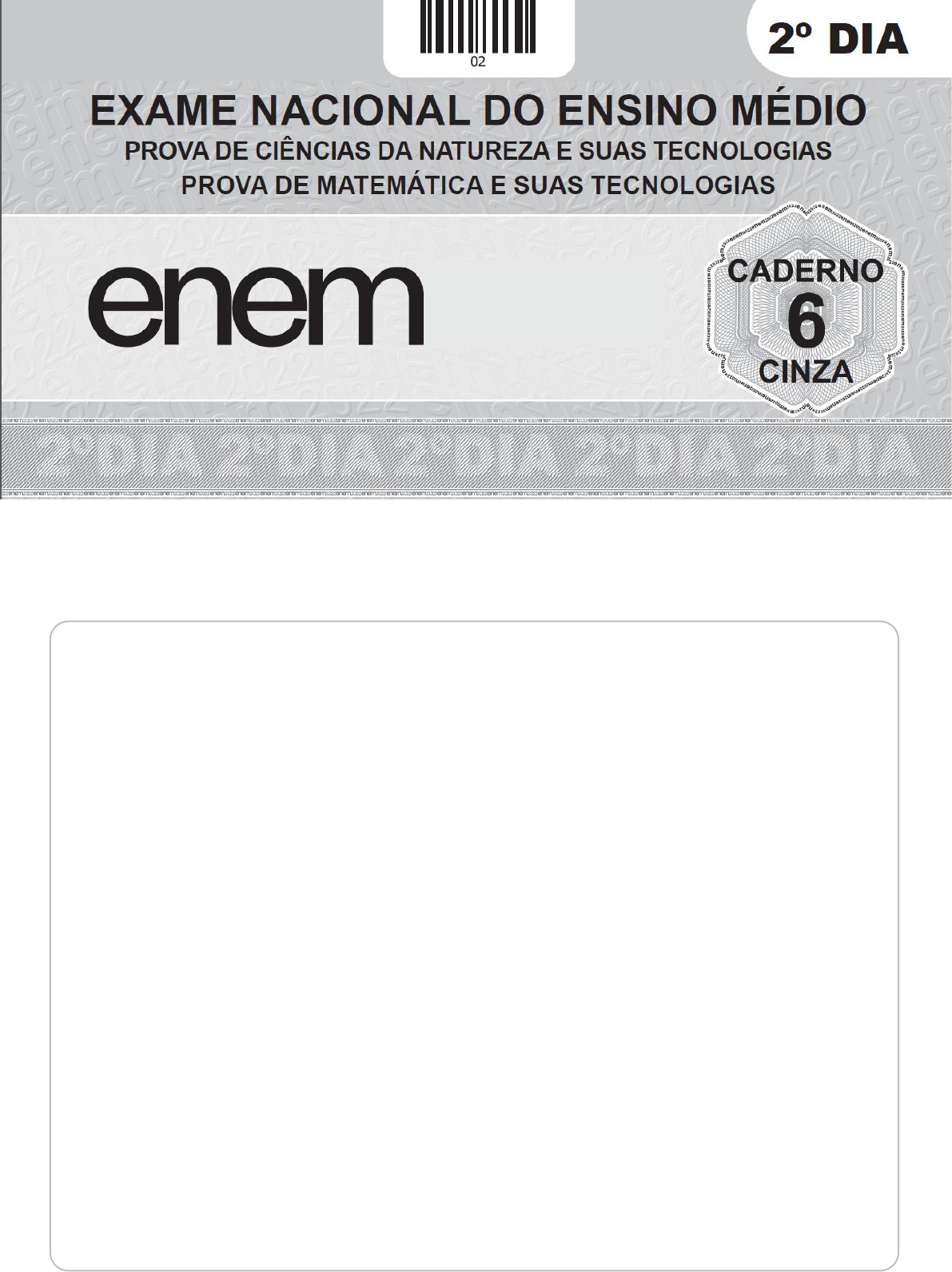 UFRN 2011 1° Dia questão 39 - Estuda.com ENEM