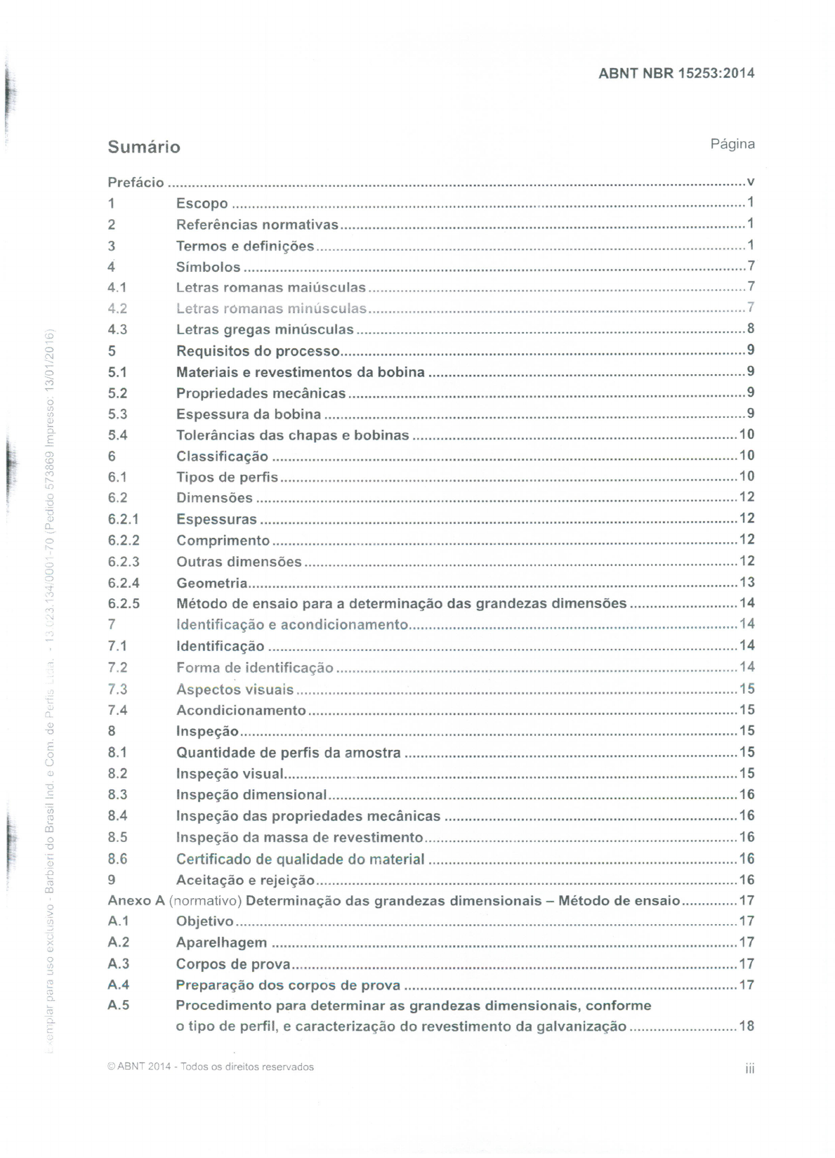 NORMA ABNT NBR 15253 - 2014 - Dimensionamento Estrutural