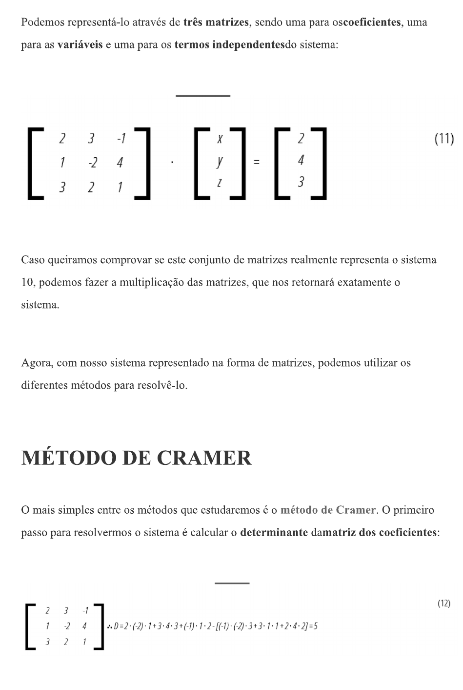 Part3 Resolvendo Problemas De Sistemas Lineares - Álgebra Linear I