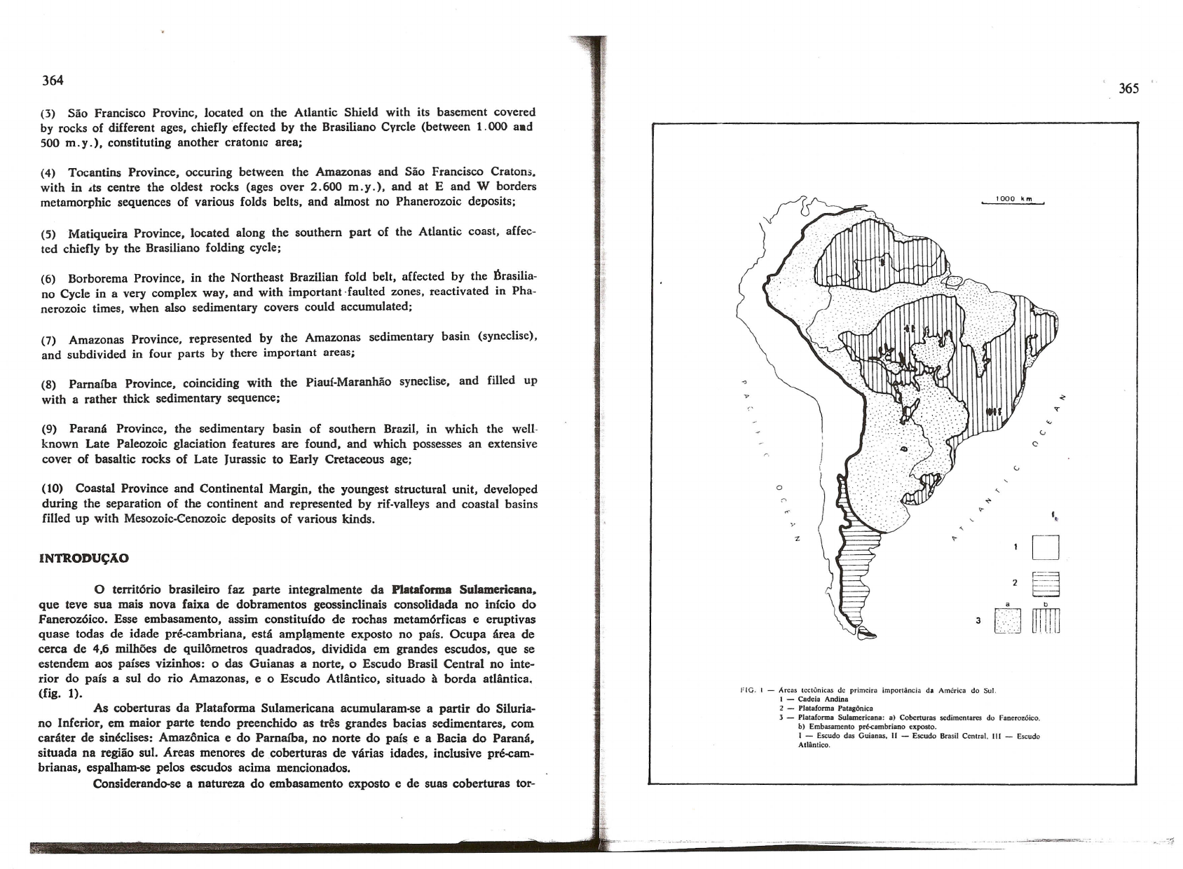 Almeida 1977 Provincias Estruturais Brasileiras - Geologia do Brasil