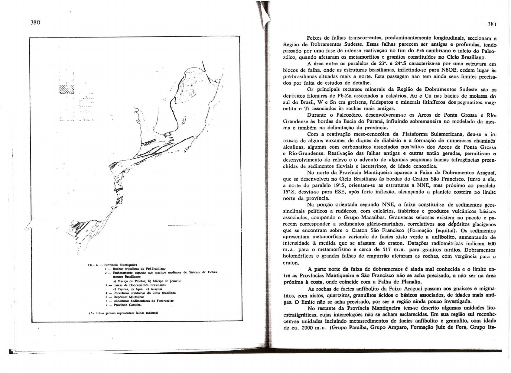 Almeida 1977 Provincias Estruturais Brasileiras - Geologia do Brasil