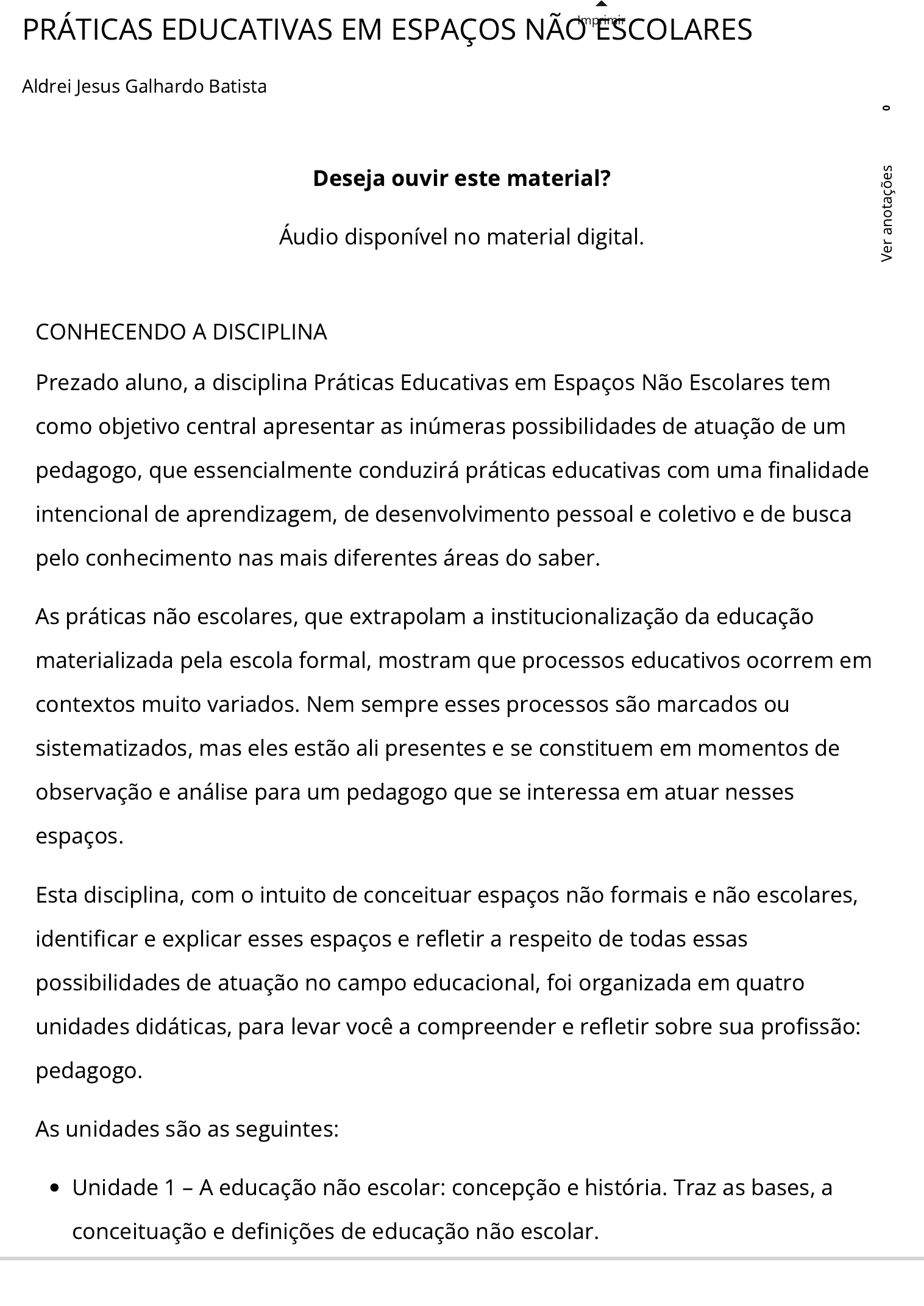 História da Educação SJP: A circulação dos espaços e a importância