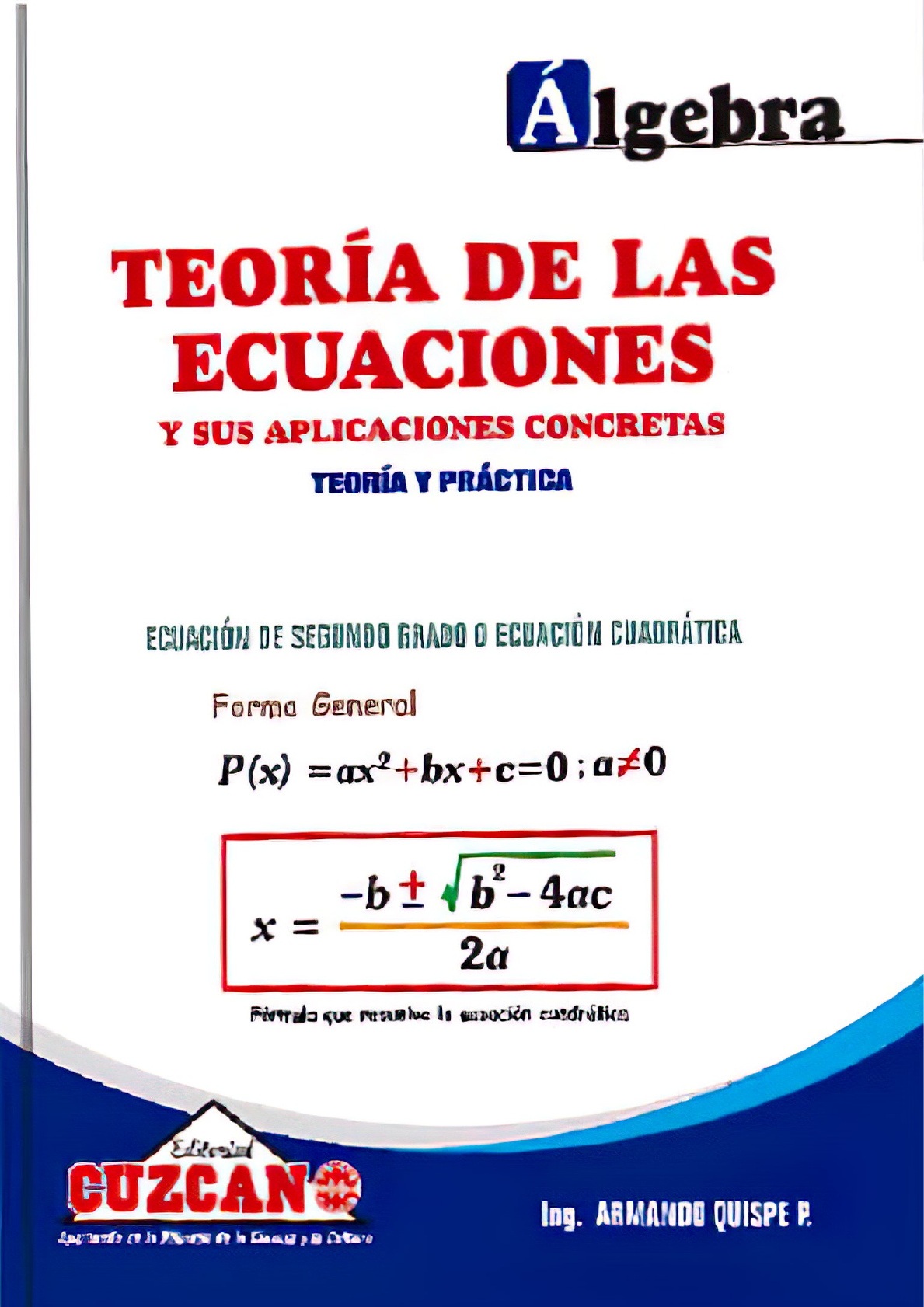 Grátis: Teoría de las ecuaciones - Material Claro e Objetivo em PDF para  Estudo Rápido