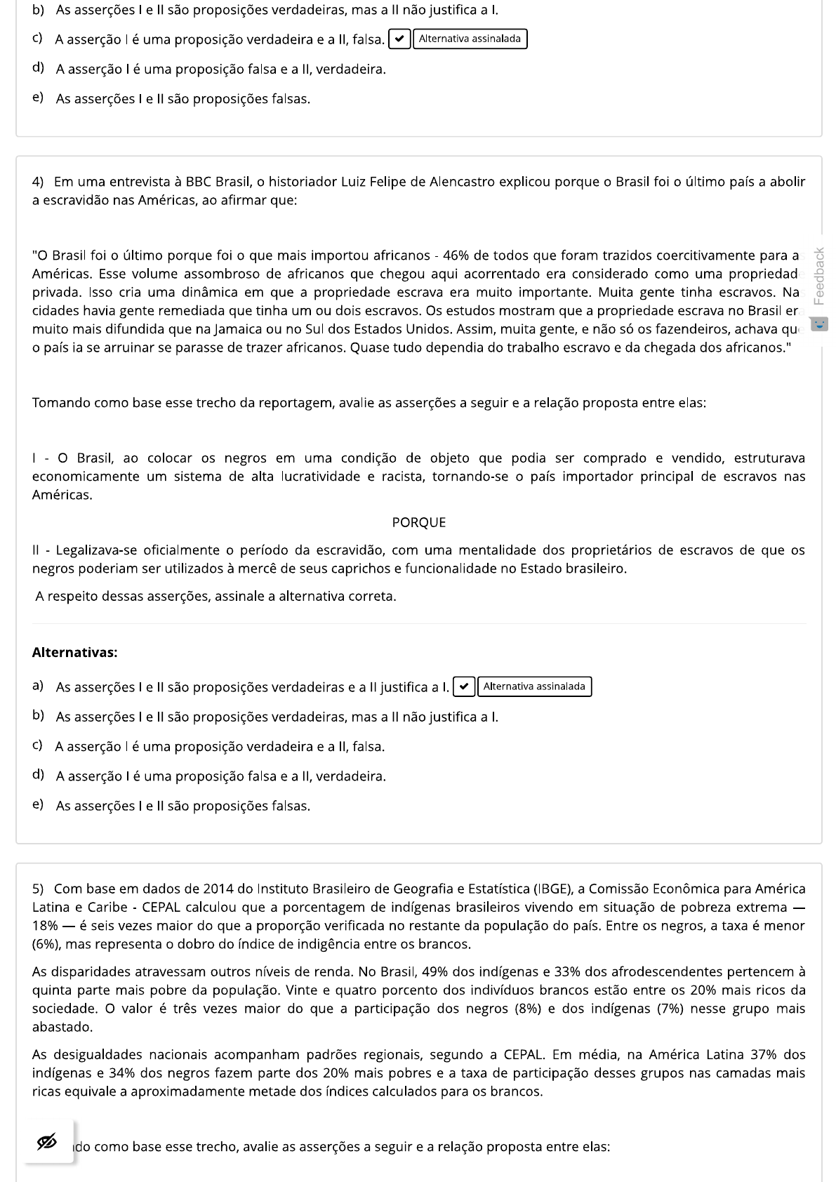 Av2 - Sociedade Brasileira E Cidadania - A - Sociedade E Cidadania