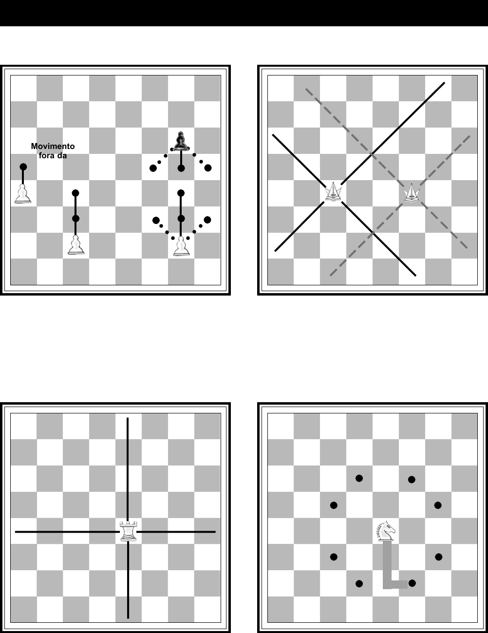 Movimento do xadrez worksheet