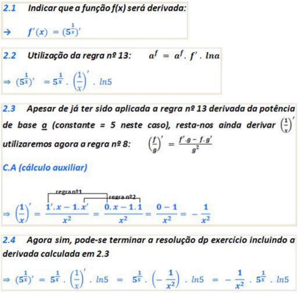 Regras De Derivadas Essenciais Cálculo I 7413