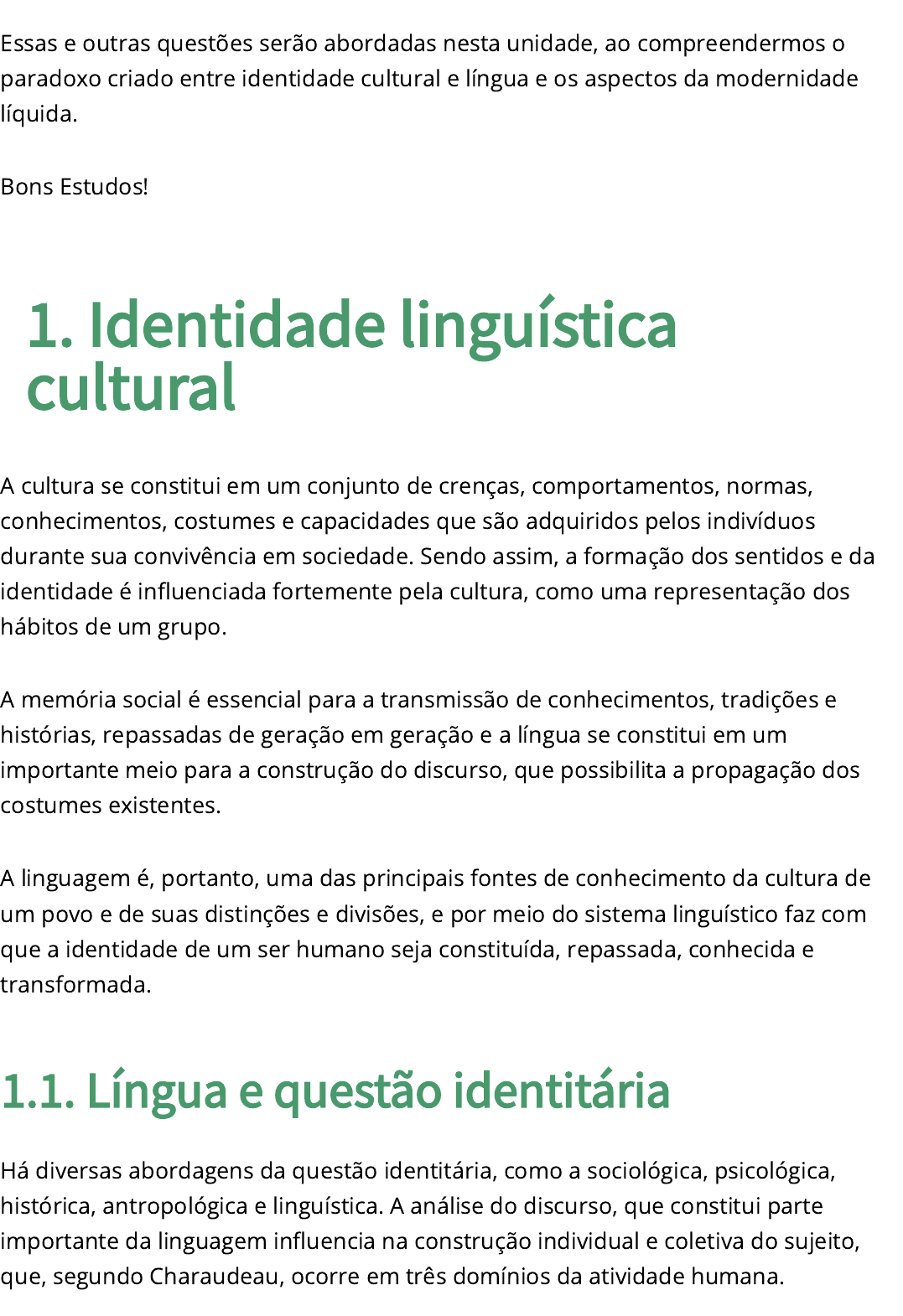 PDF) O conhecimento linguístico na organização discursiva da