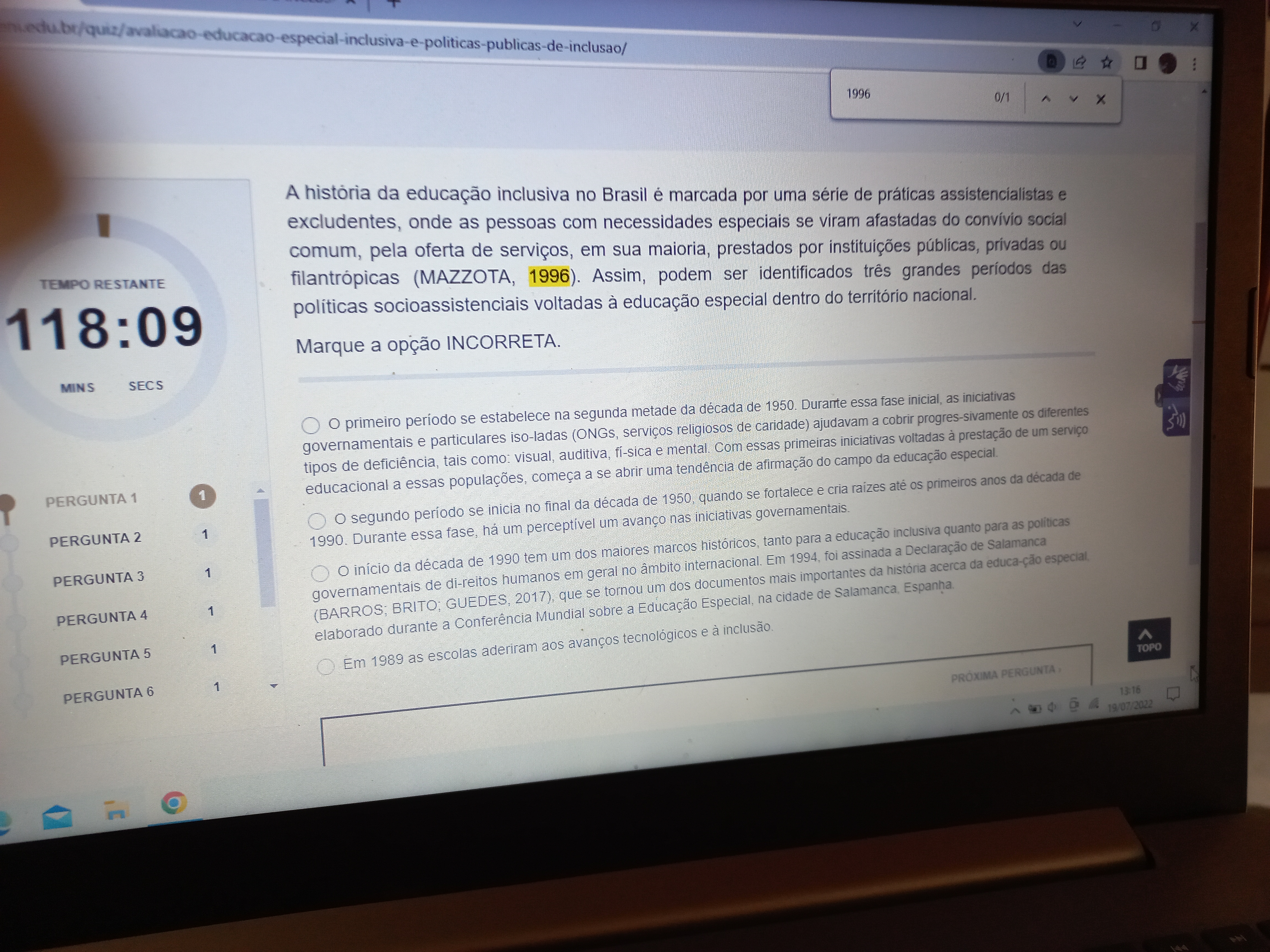 O Quiz de hoje é sobre história da - Educa Mais Brasil