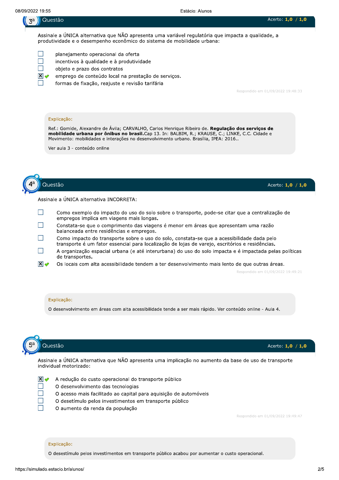 MOBILIDADE E SISTEMAS DE TRANSPORTES - Mobilidade E Sistemas De Transporte