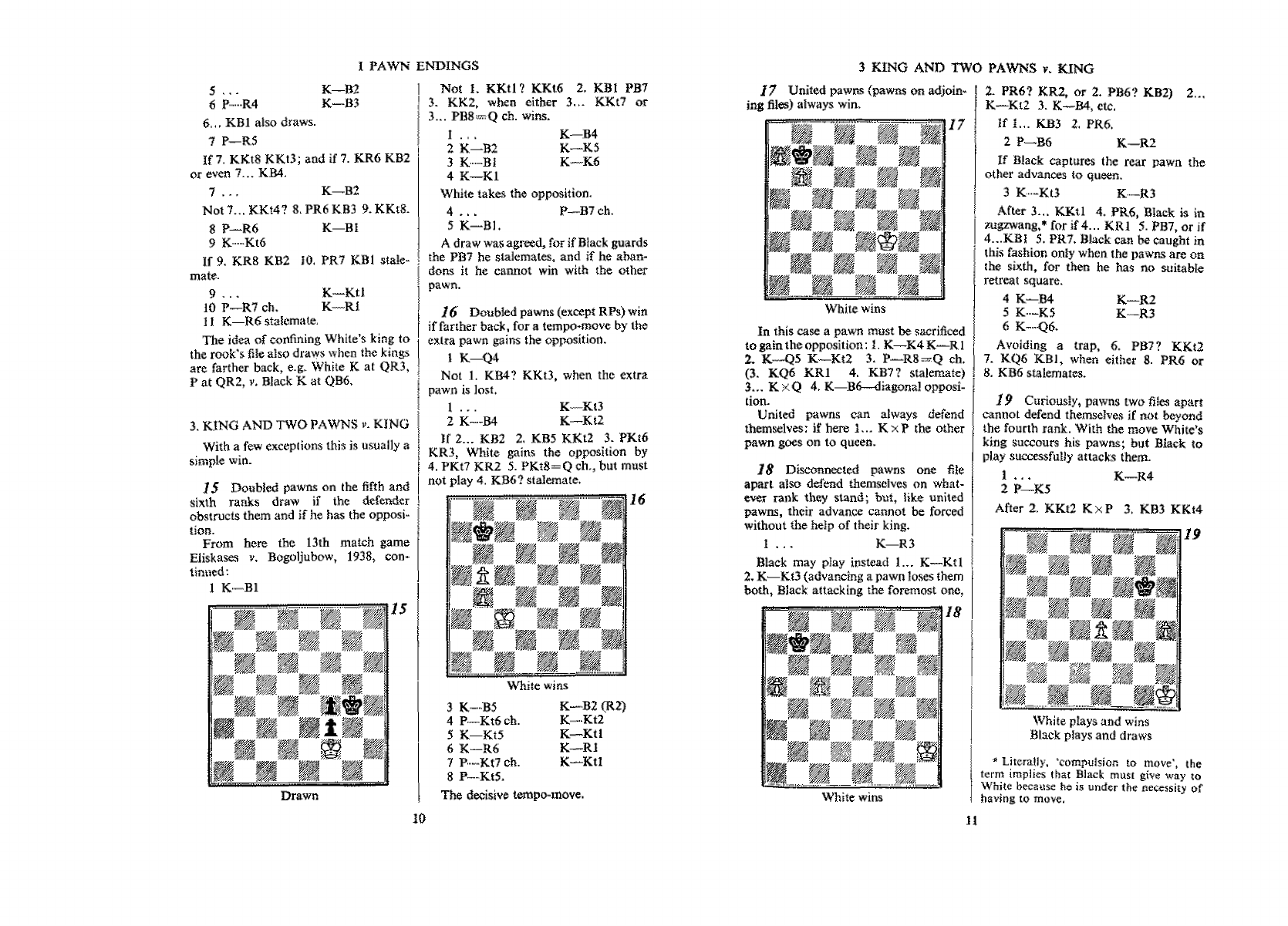 CHAPTER 8 SKEWERS Diagram 225 - Black wins a Rook in 2 moves.