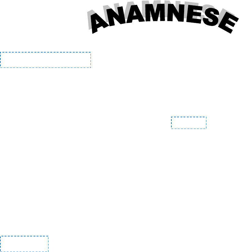 Semiologia - Anamnese - Anotação de aula bastante completa - Anamnese  Anamnese: significa trazer de - Studocu