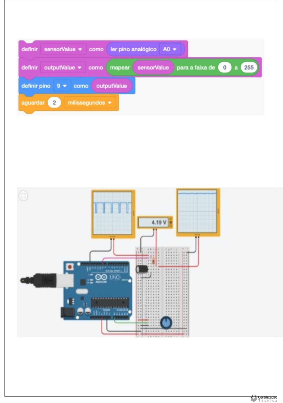 Práticas, Exercícios e Exemplos de Código Com Arduino Uno (MIC166)