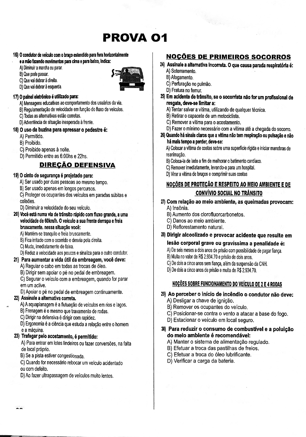 Detran Paraíba - Questão de Legislação de Trânsito 📖🚦 Qual alternativa  correta? 🤔 Deixe um comentário com a opção escolhida! 👇 #participe . . .  #trânsito #detran #direcaodefensiva #legislacao #primeirossocorros  #detraneduca #governodaparaiba #quiz