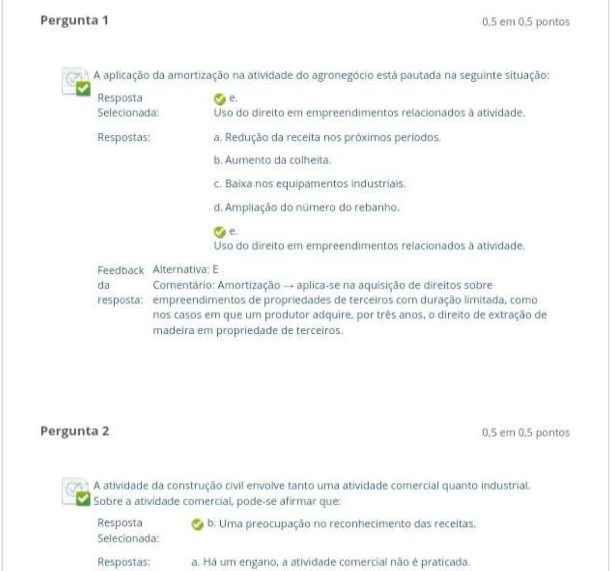 Questionário 2 AVA Estudos Disciplinares IX UNIP - Estudos Disciplinares IX