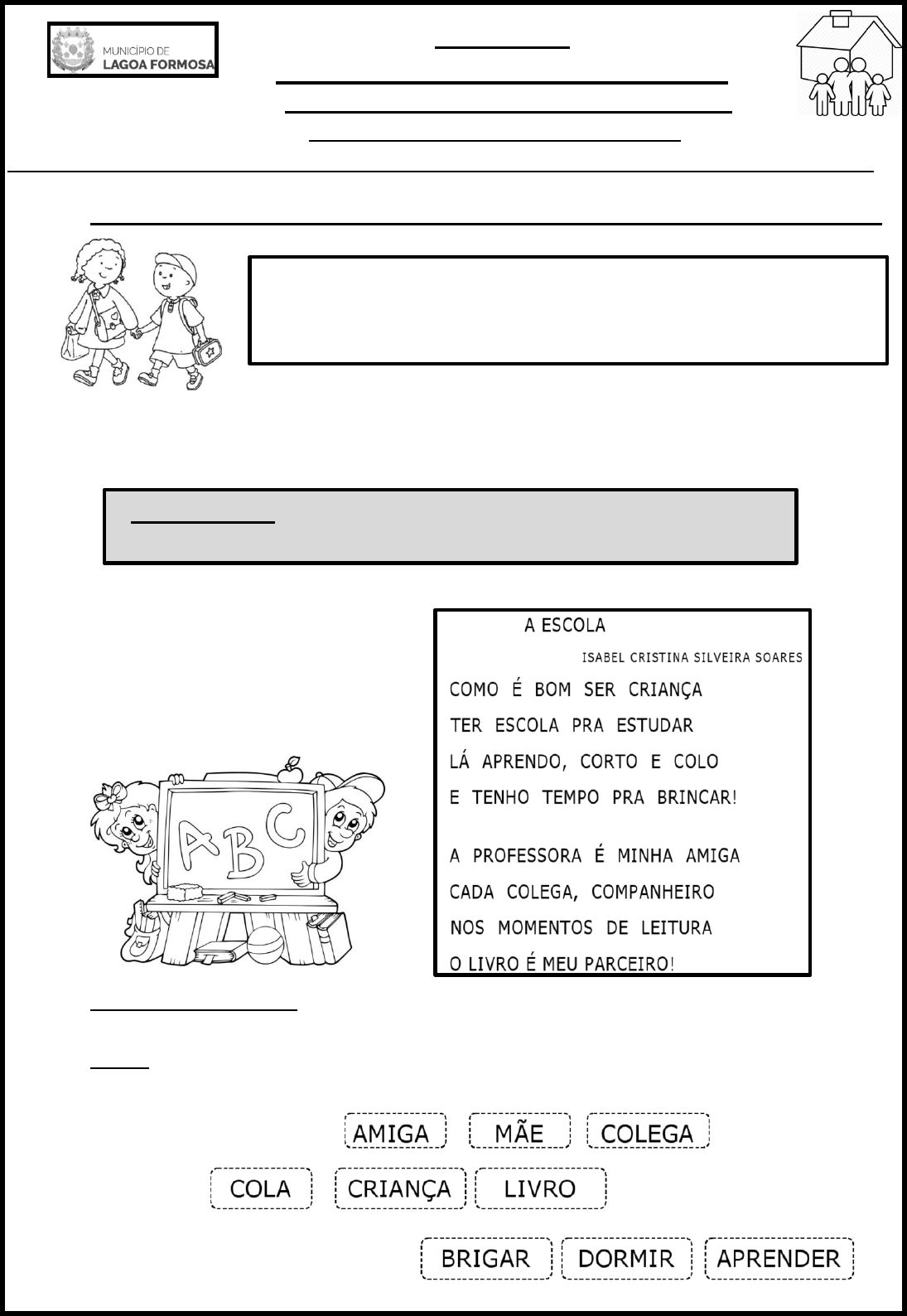 Educação física: atividades de Baixa Organização (B.O.)