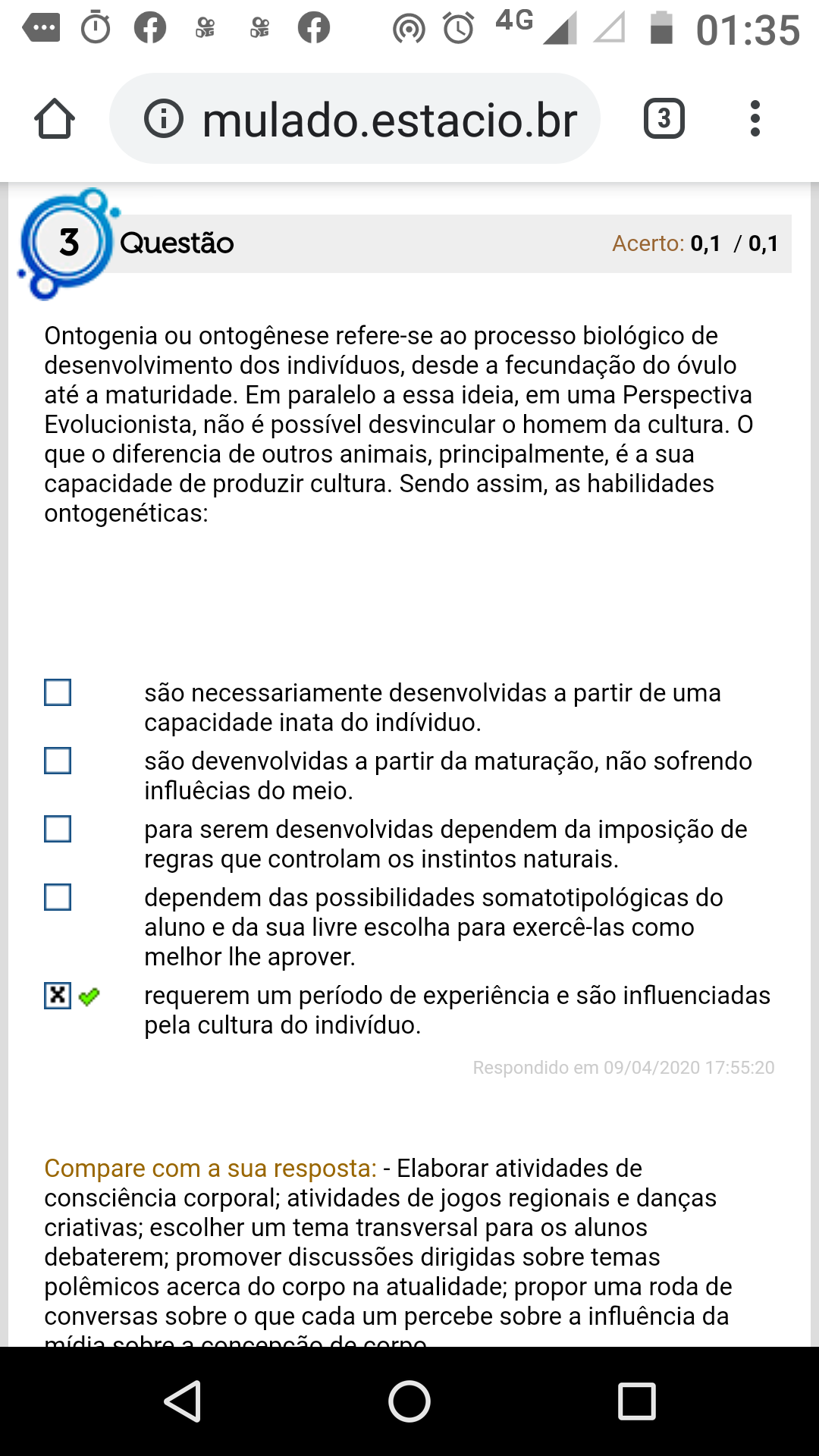 Corporeidade E Motricidade - Educação Física