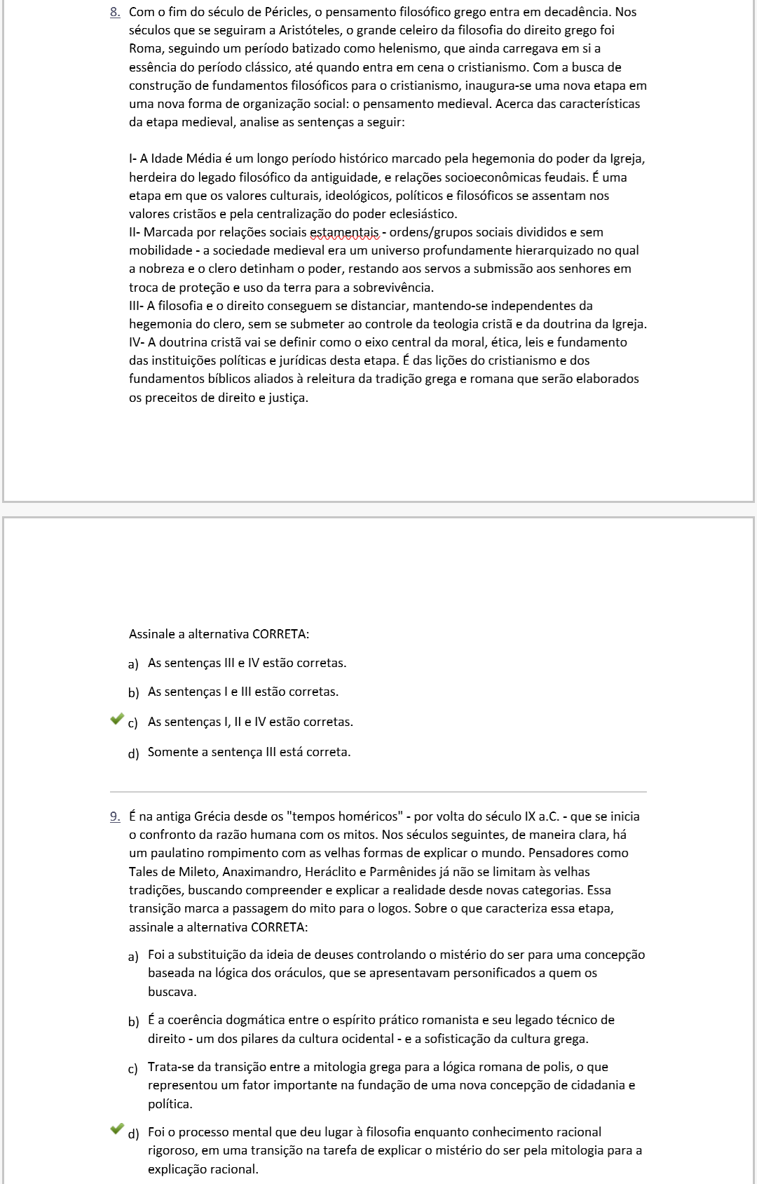 Avalia O Ll Fundamentos Filos Ficos Do Direito Fundamentos Filos Ficos Do Direito