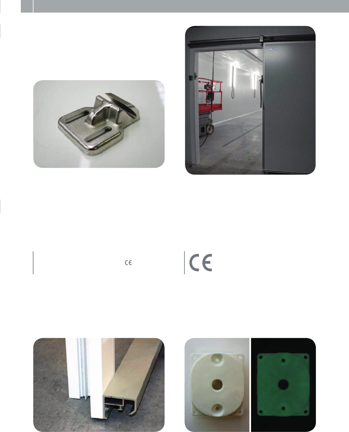 Cerradura de Puerta Corredera Industrial Manual F55