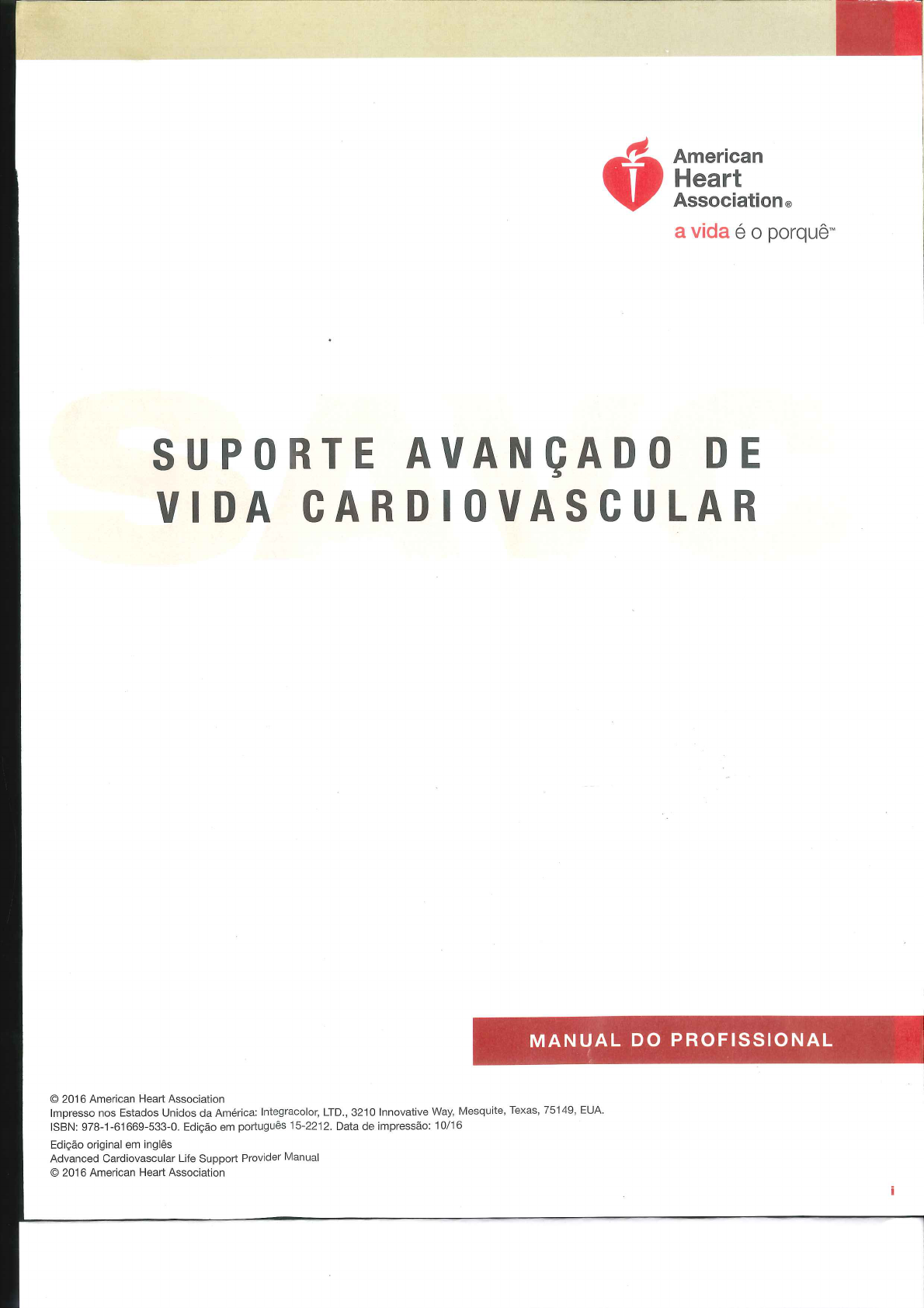 Livro ACLS 2015 completo Medicina de Emergência