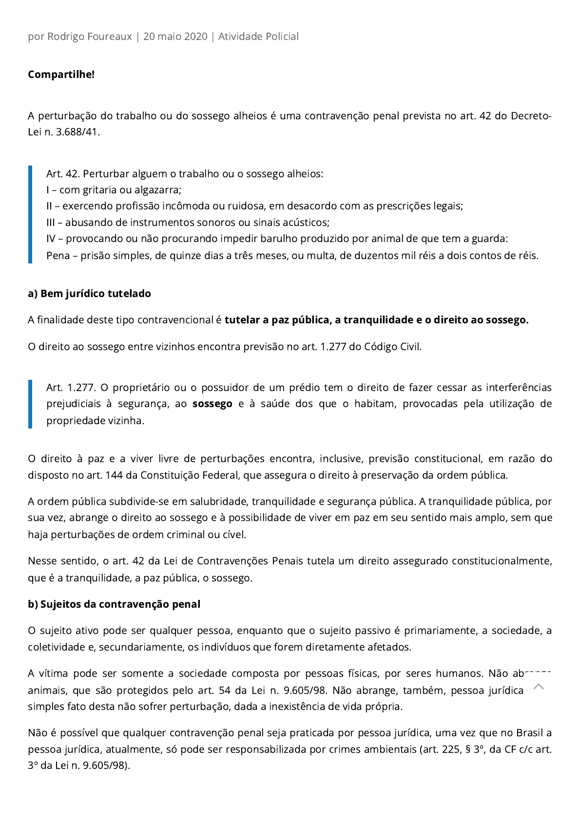 Perturbação do sossego: como funcionam as leis do silêncio - NSC Total