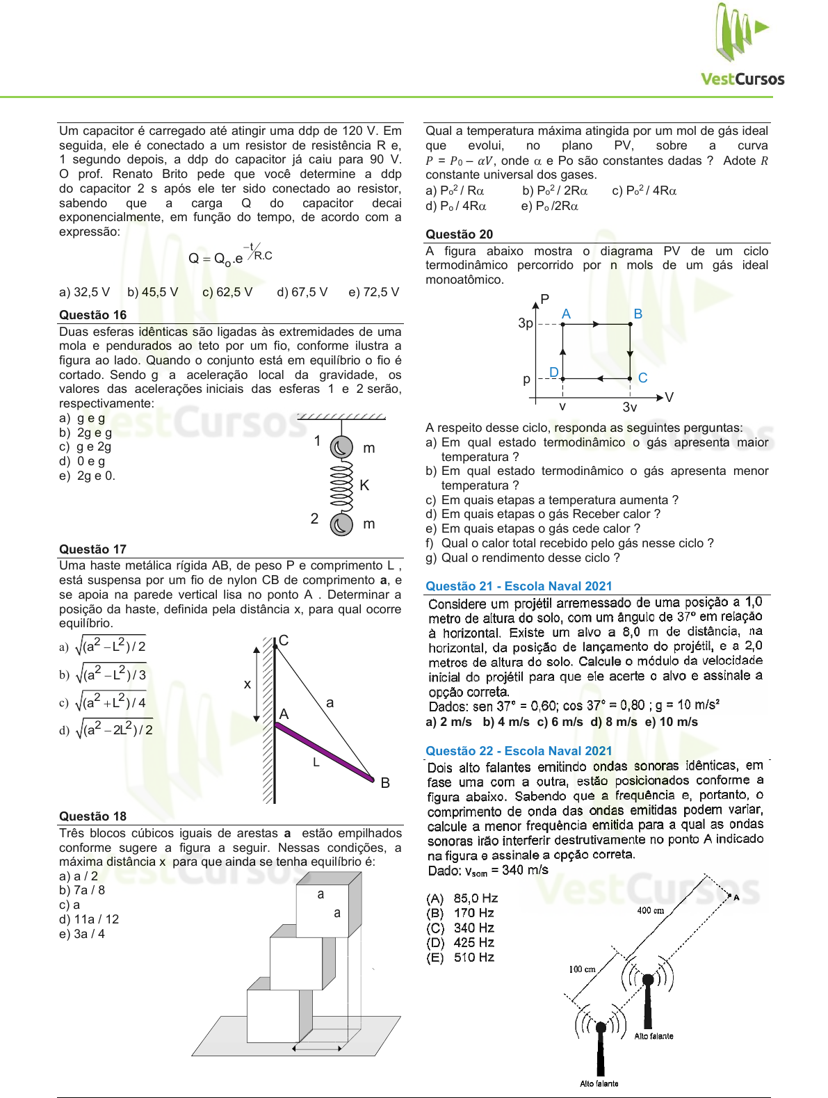 LIVE 1 REVISÃO AFA 2021 3 - Física