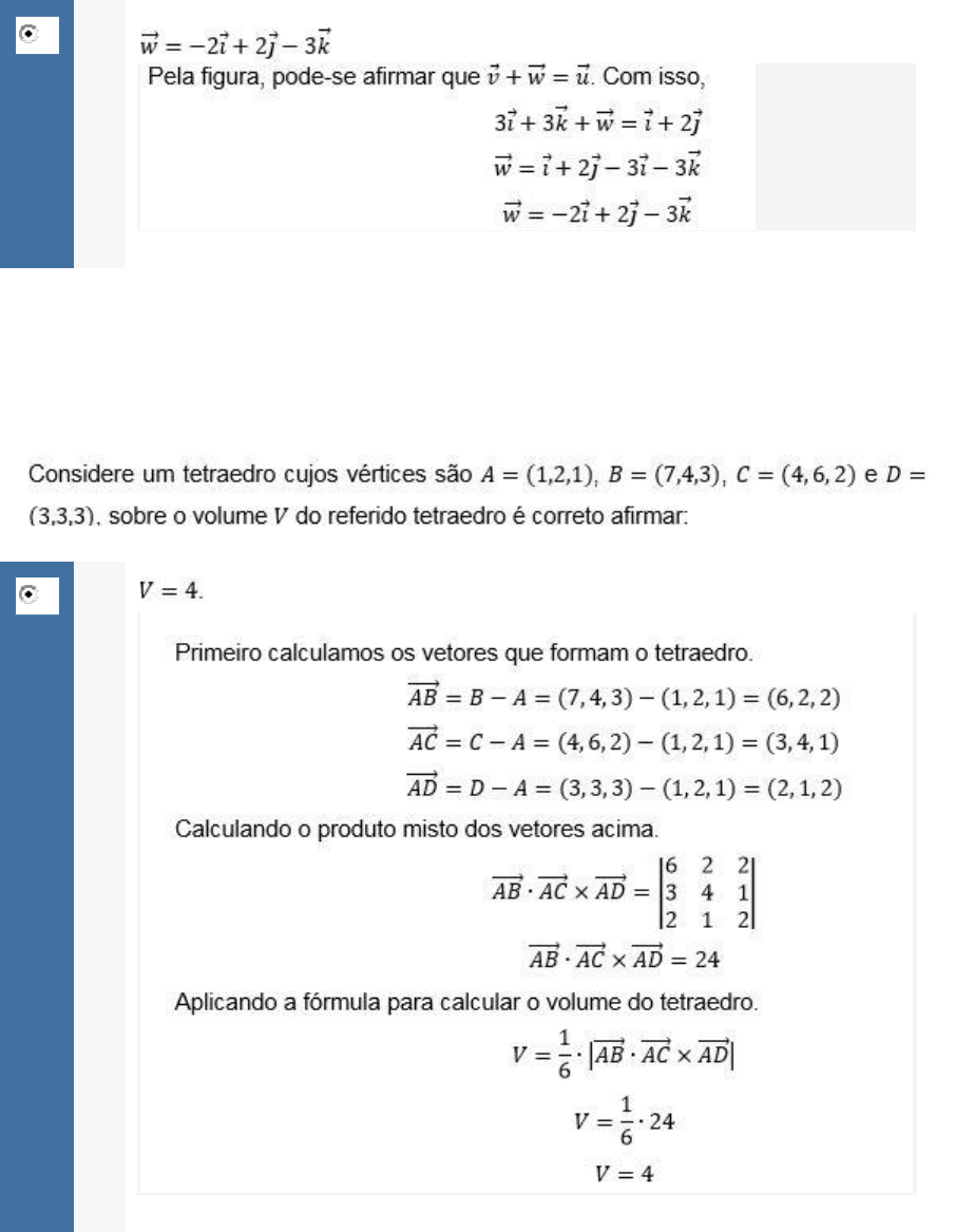 Apol 2 Geometria Analítica Geometria Analítica E Álgebra Linear 3374