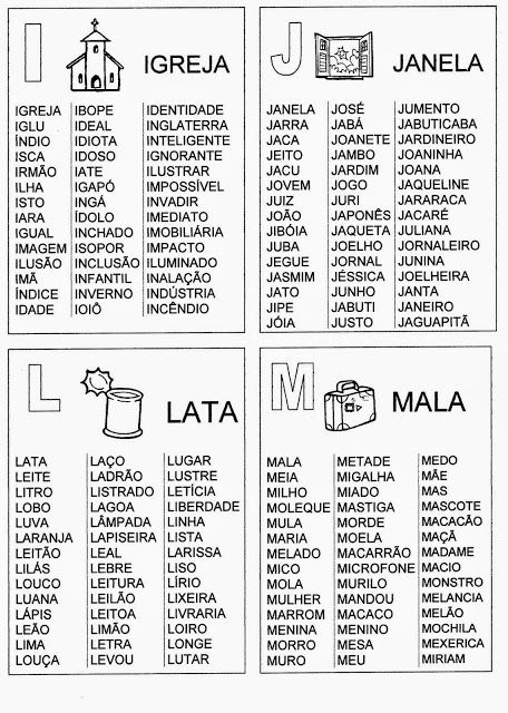 JOGOS PARA ALFABETIZAÇÃO/MATERIAL PARA IMPRIMIR — SÓ ESCOLA