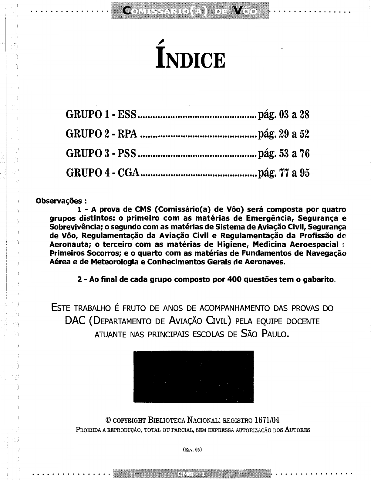 Cms Coletanea De Provas Anac 1600 Questoes Blocos - Banca Anac