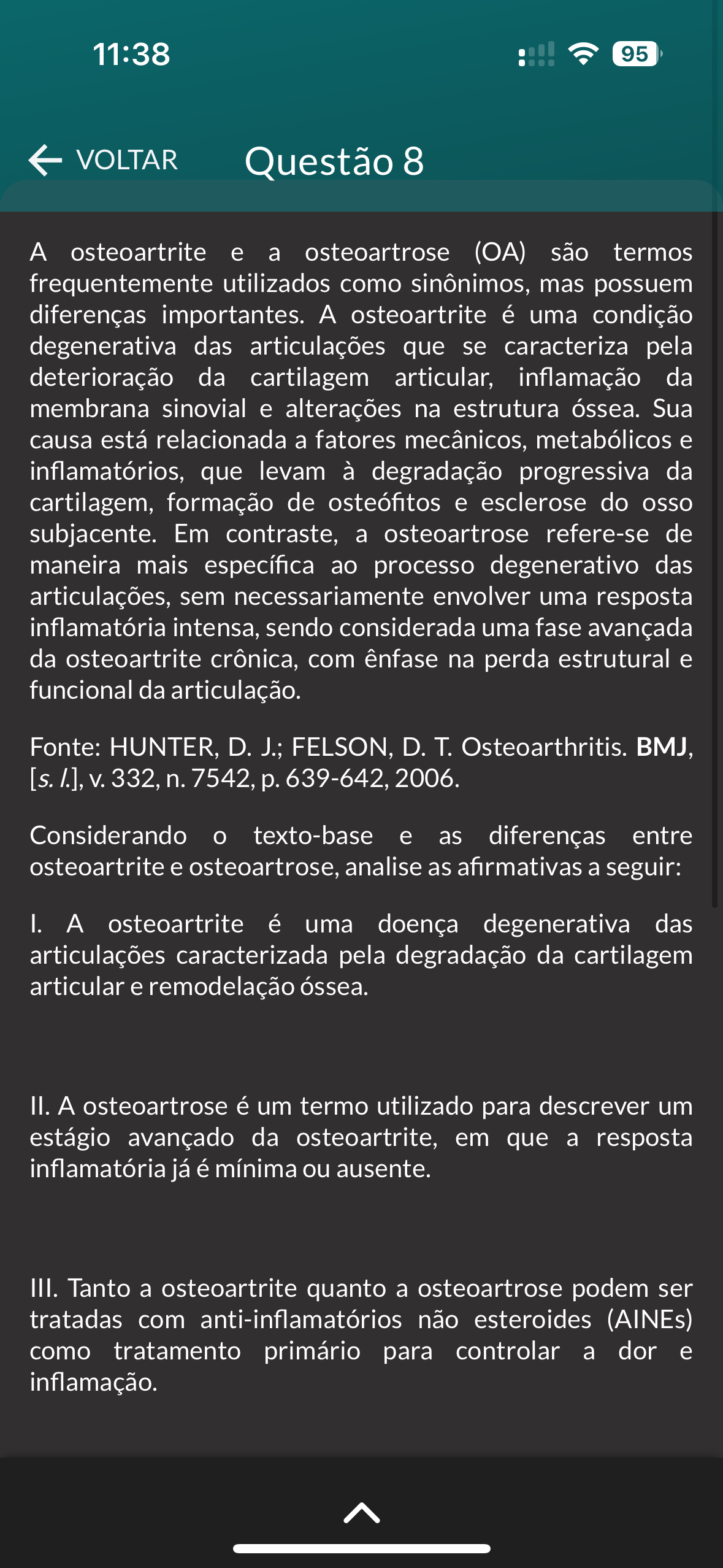 Fisioterapia nas Doenças Osteoarticulares (DISCIPLINA PÓS UNAMA) |  FastStore PDP, image size:1179x2556