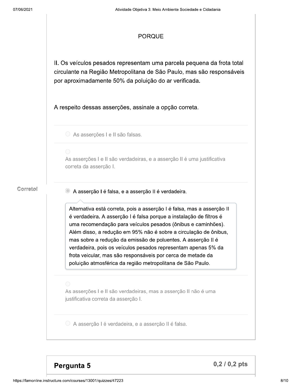 SOLUTION: Atividade objetiva 4 meio ambiente sociedade e cidadania pdf -  Studypool