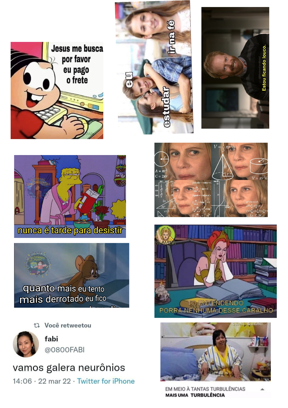 Pensando Aqui: Memes Engraçados de Natal, image size:1191x1684