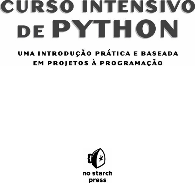 Curso Intensivo de PYTHON - Linguagens de Programação e Aplicações
