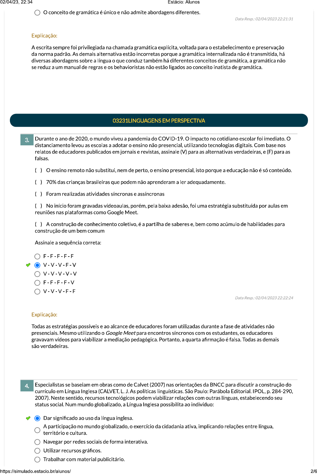 A METODOLOGIA ATIVA POGIL PARA A COMPREENSAO CONCEITUAL DO EQUILIBRIO  QUIMICO NO ENSINO MEDIO/THE ACTIVE METHODOLOGY POGIL FOR THE CONCEPTUAL  UNDERSTANDING OF CHEMICAL EQUILIBRIUM IN HIGH SCHOOL/LA METODOLOGIA ACTIVA  POGIL PARA EL