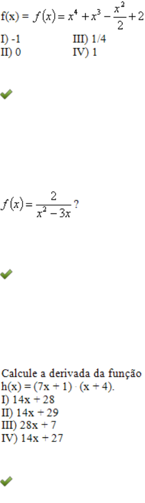 Considera-se a área A entre a curva y = x e o eixo O x para