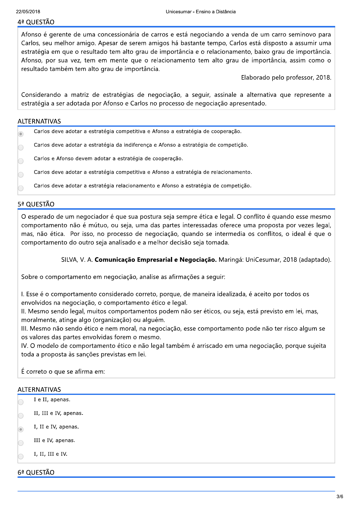 Atividade 3 Comunicação Empresarial - Administração