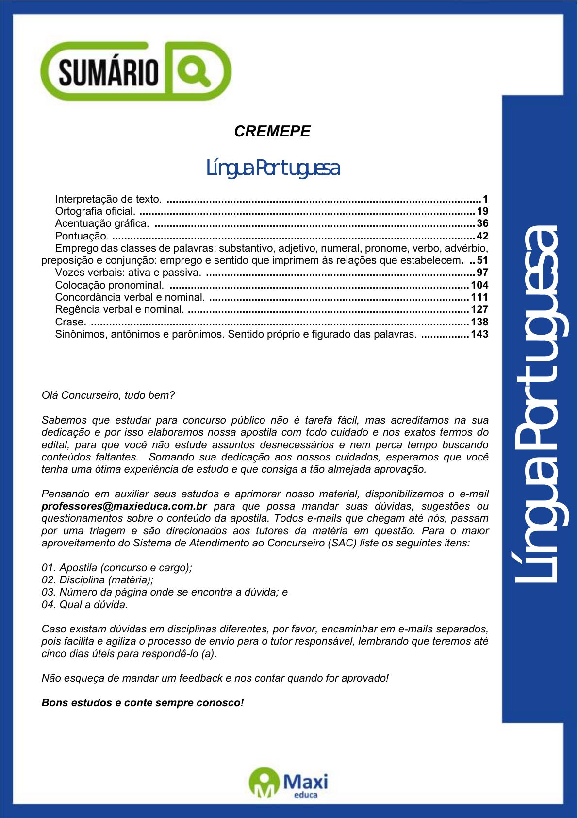 01 Lingua Portuguesa PDF, PDF, Pronome