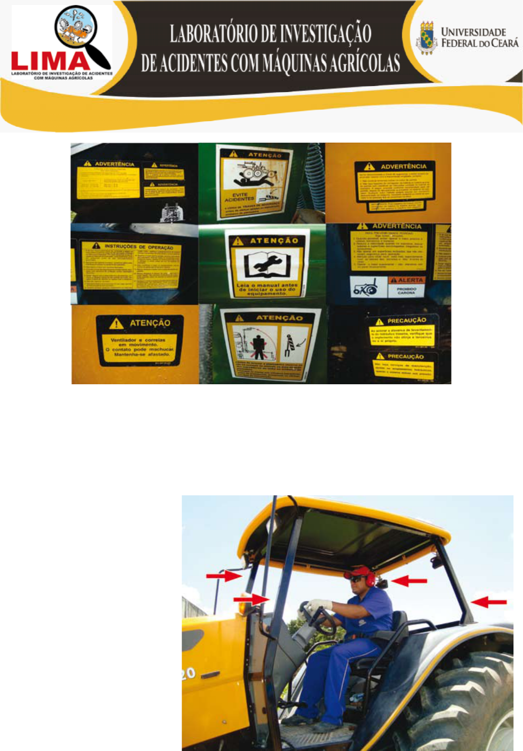 Acidente com cardans de trator (97) foto