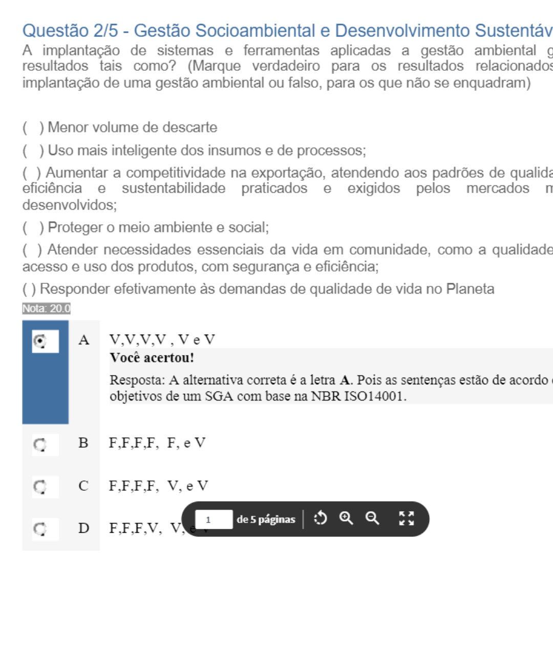 Gestão da Sustentabilidade apol - Gestão da Sustentabilidade