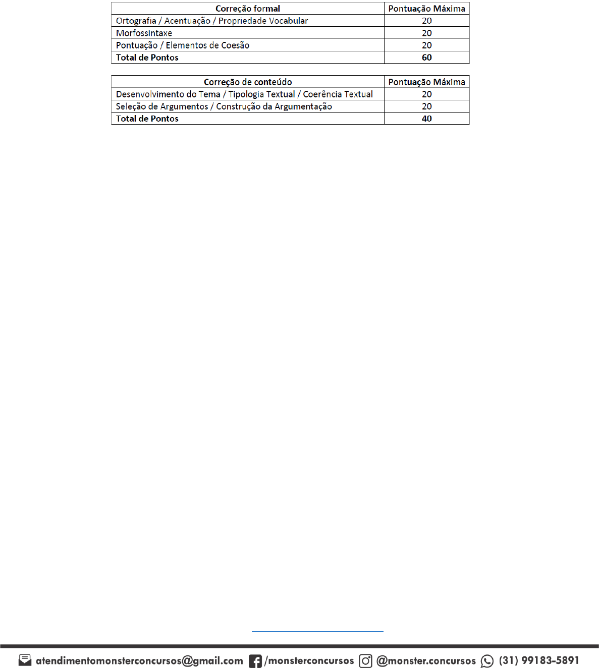 Esqueleto de Redação PMBA, PDF