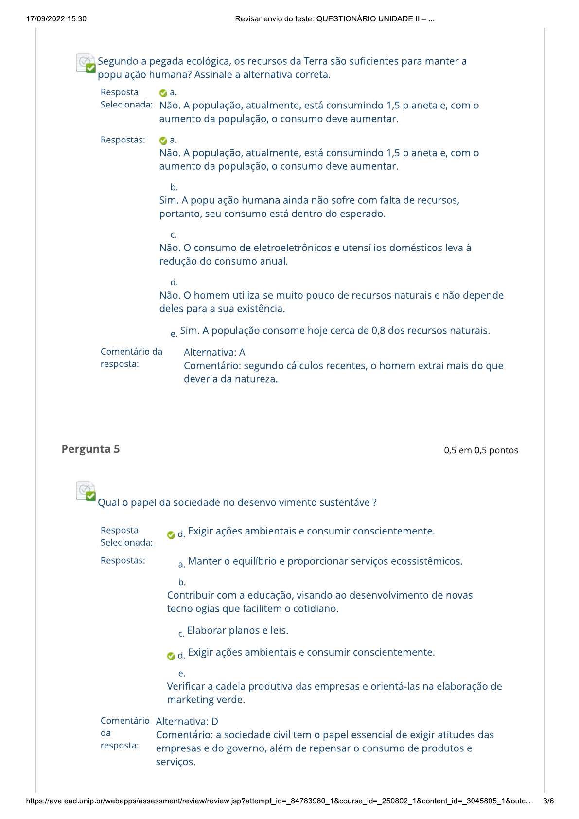 ESTUDOS DISCIPLINARES IV 6596-15 QUESTINARIO UNIDADE II - Estudos ...