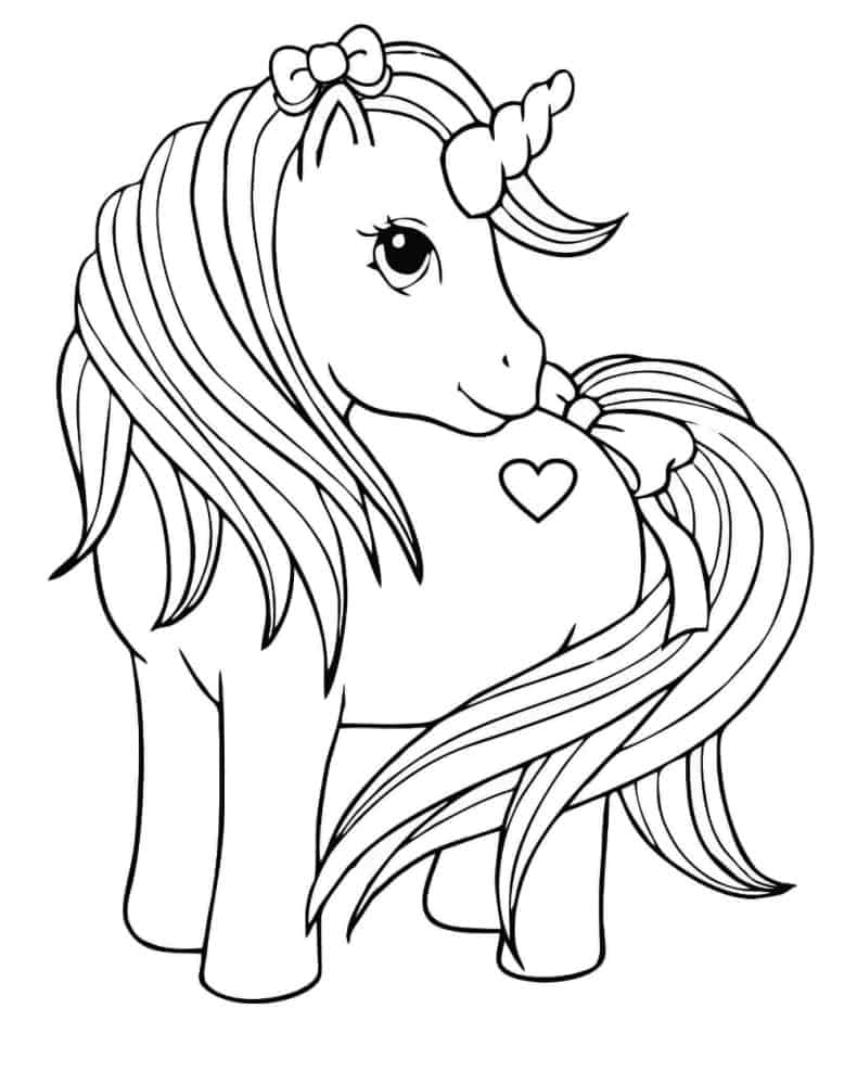 Desenhos-de-unicornio-para-colorir - Arte