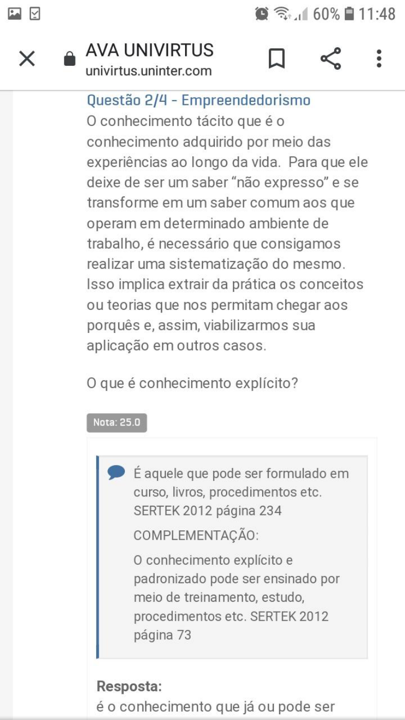 Prova Discursiva De Empreendedorismo 2019 Nota 100 - Empreendedorismo