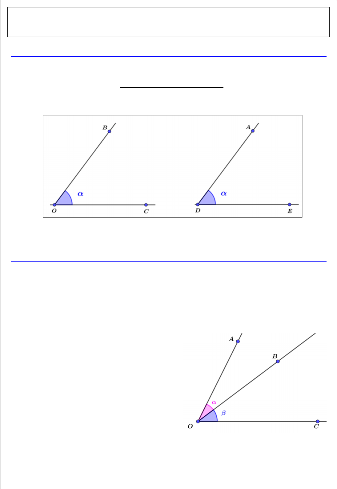 Grátis: 5 - Ângulos Congruentes, Adjacentes e OPV - Material Claro e  Objetivo em PDF para Estudo Rápido, image size:1095x1588