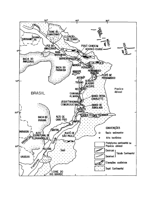 Mapa Geológico detalhado do granito do Cabo Santo Agostinho (Nascimento