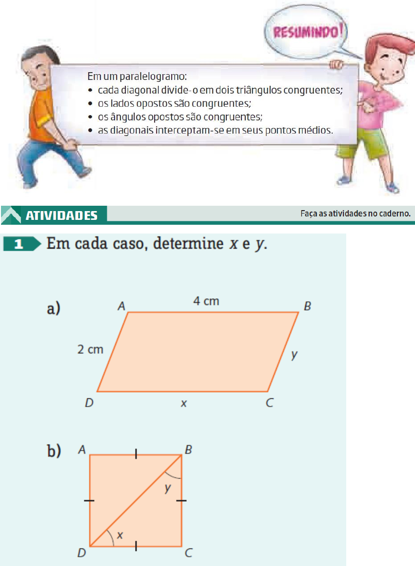 Paralelogramos - Matemática