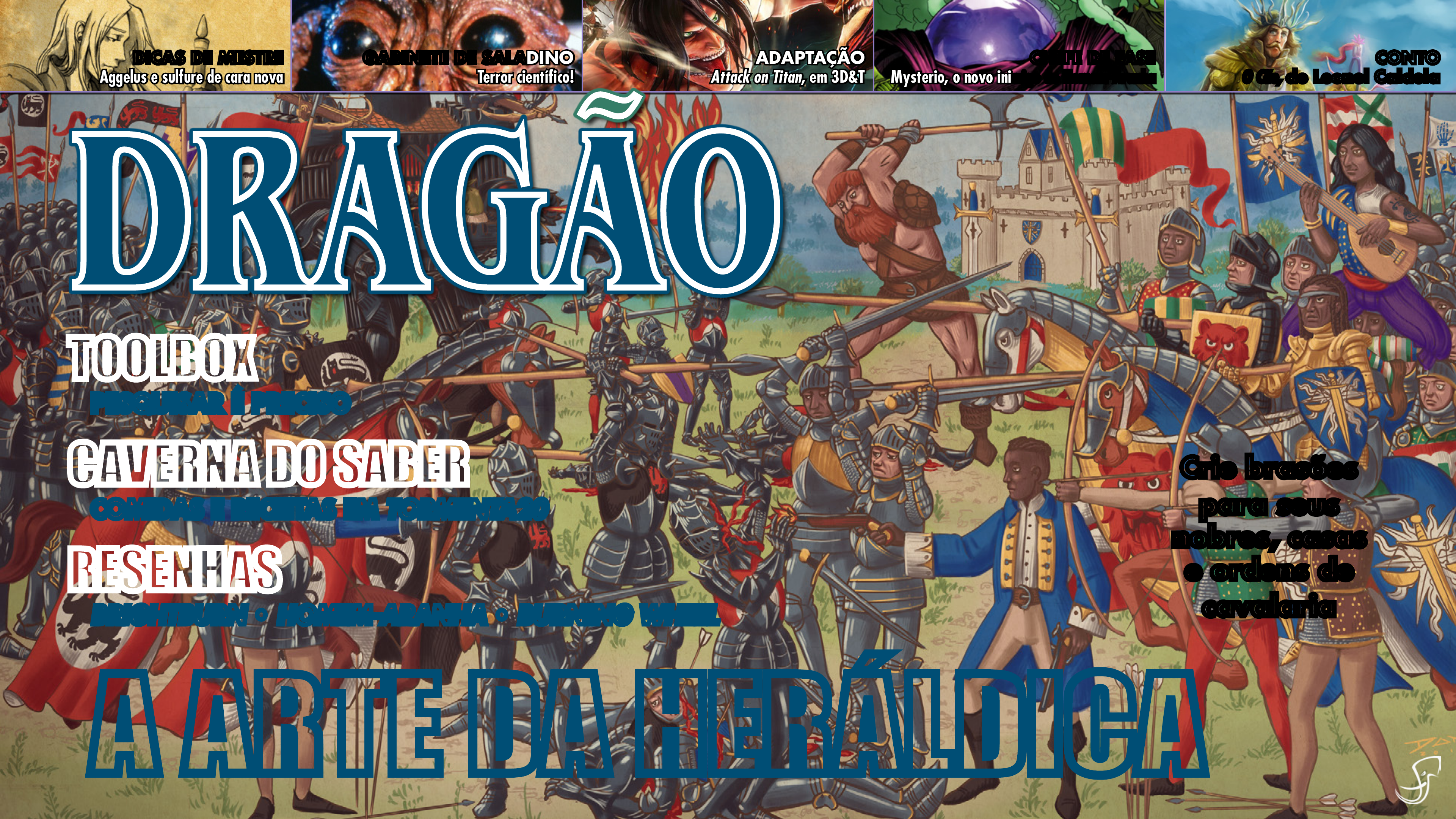 RPG de Attack on Titan em português e gratuito – Guilda dos Mestres
